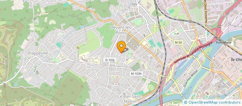 localisation de l'entreprise MADAME LILIAN FEDRIES  METZ