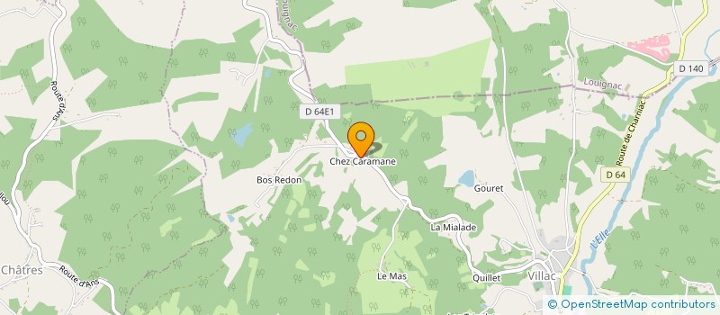 localisation de l'entreprise MADAME LILIAN NYESSEN  VILLAC