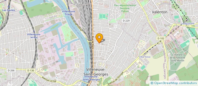 localisation de l'entreprise MADAME LILIANA BARDASEVSCHI  VILLENEUVE-SAINT-GEORGES