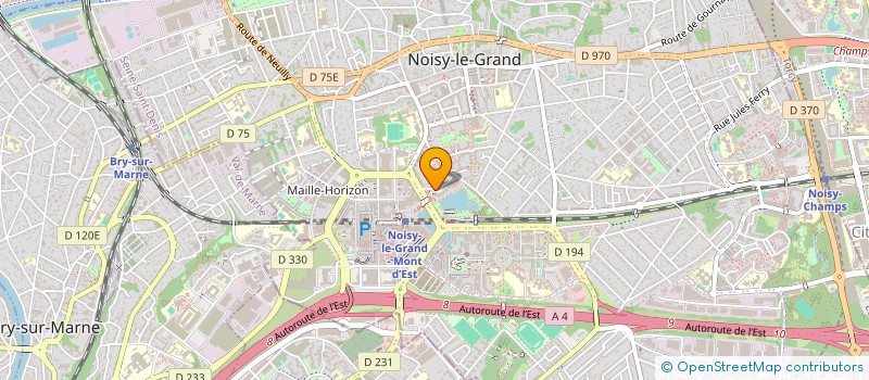 localisation de l'entreprise MADAME LILIANA BOGHEAN à NOISY-LE-GRAND
