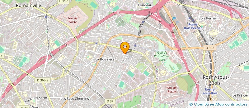 localisation de l'entreprise MADAME LILIANA BUGAIAN à MONTREUIL