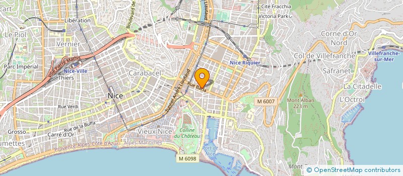 localisation de l'entreprise MADAME LILIANA COTIRTA à NICE