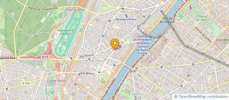 localisation de l'entreprise MADAME LILIANA DA RESSURREICAO VELOSO  PARIS