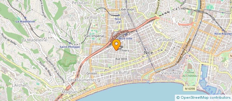 localisation de l'entreprise MADAME LILIANA DE SA PERES  NICE