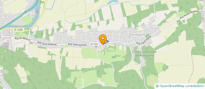 localisation de l'entreprise MADAME LILIANA DO CABO  PONTPOINT