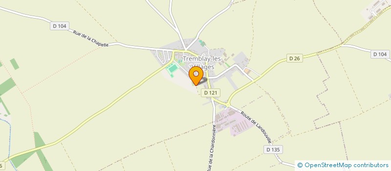 localisation de l'entreprise MADAME LILIANA HRITCU à TREMBLAY-LES-VILLAGES
