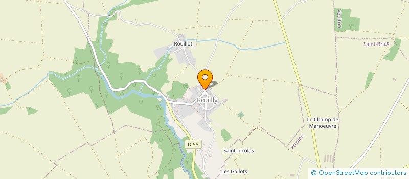 localisation de l'entreprise MADAME LILIANA LEBLANC  ROUILLY