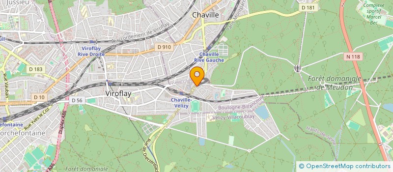 localisation de l'entreprise MADAME LILIANA MARQUES à CHAVILLE
