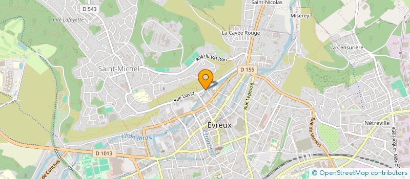 localisation de l'entreprise MADAME LILIANA MAZILU  EVREUX