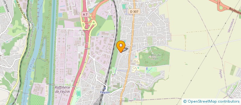 localisation de l'entreprise MADAME LILIANA OLIVEIRA ARAUJO  FEYZIN