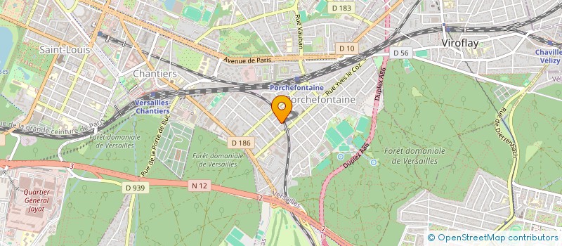 localisation de l'entreprise MADAME LILIANA RAMOS AFONSO à VERSAILLES