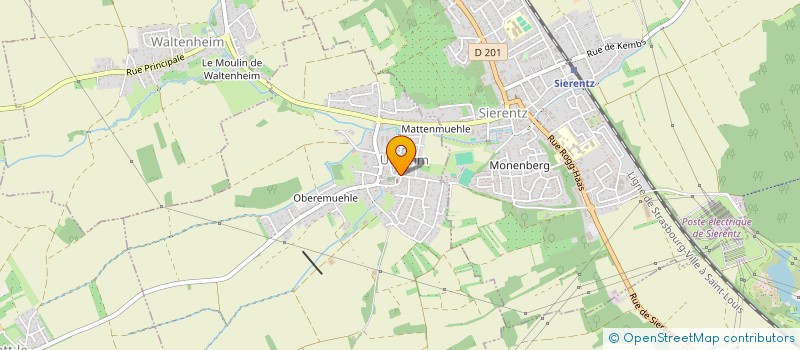 localisation de l'entreprise MADAME LILIANA RIBEIRO MOREIRA  UFFHEIM