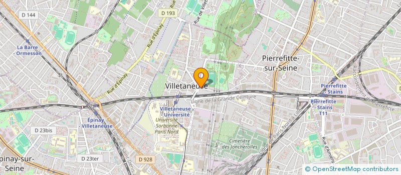 localisation de l'entreprise MADAME LILIANA SOFINETI à VILLETANEUSE