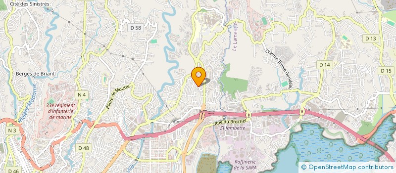 localisation de l'entreprise MADAME LILIANA VALBON  FORT-DE-FRANCE