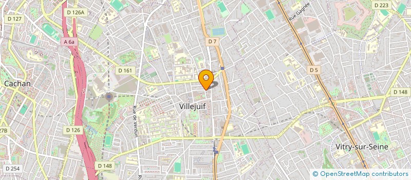 localisation de l'entreprise MADAME LILIANA VARELA à VILLEJUIF
