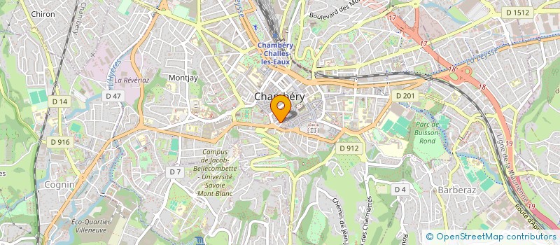 localisation de l'entreprise MADAME LILIANA ZASTAVNITCAIA à CHAMBERY