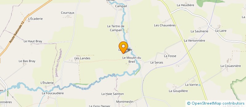 localisation de l'entreprise MADAME LILIANE APPERT  MADRE