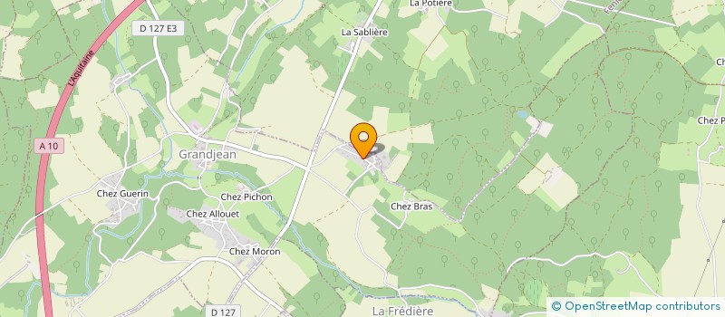 localisation de l'entreprise MADAME LILIANE AVOT-CARION  GRANDJEAN