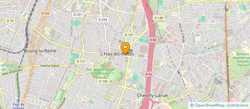 localisation de l'entreprise MADAME LILIANE BELCOLORE à L'HAY-LES-ROSES
