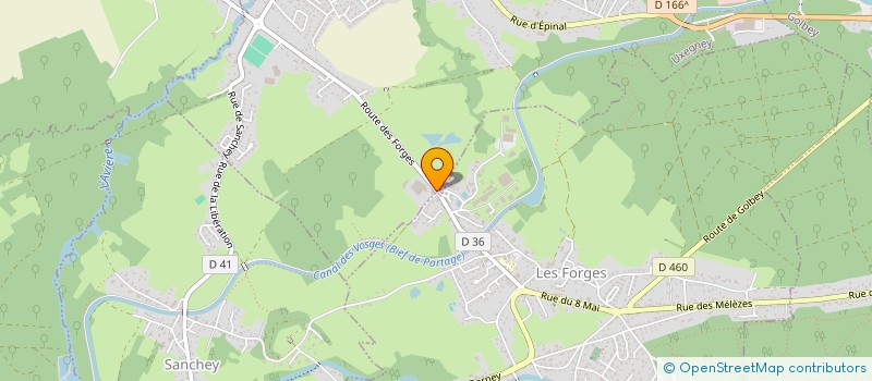 localisation de l'entreprise MADAME LILIANE BIANCUZZI  UXEGNEY