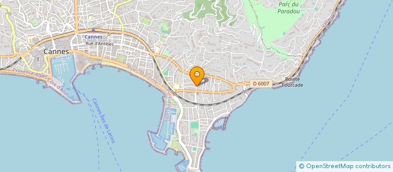 localisation de l'entreprise MADAME LILIANE BITTON à CANNES