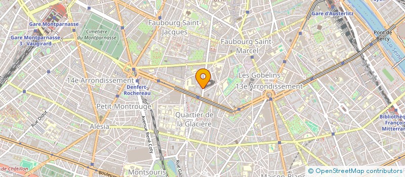 localisation de l'entreprise MADAME LILIANE BLONDEL  PARIS