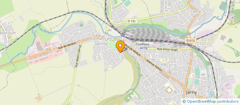 localisation de l'entreprise MADAME LILIANE BOUCHY  BRUVILLE