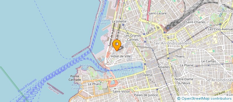 localisation de l'entreprise MADAME LILIANE BOUEDO à MARSEILLE