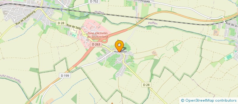 localisation de l'entreprise MADAME LILIANE BREITENBUCHER  RETSCHWILLER