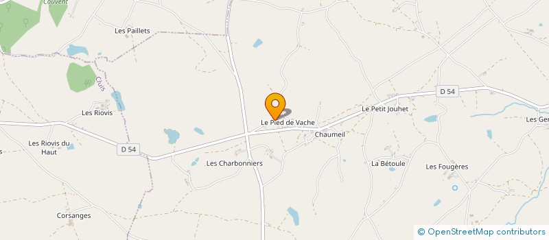localisation de l'entreprise MADAME LILIANE BREJAUD à SAINT-DENIS-DE-JOUHET