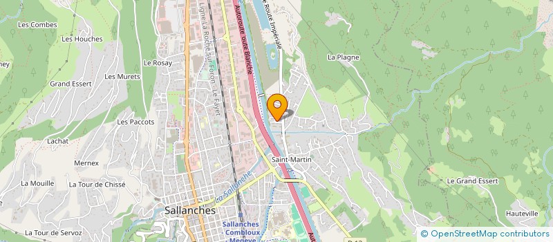 localisation de l'entreprise MADAME LILIANE BRIFFAZ à DOMANCY