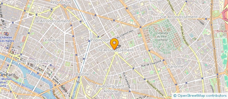 localisation de l'entreprise MADAME LILIANE CAP à PARIS