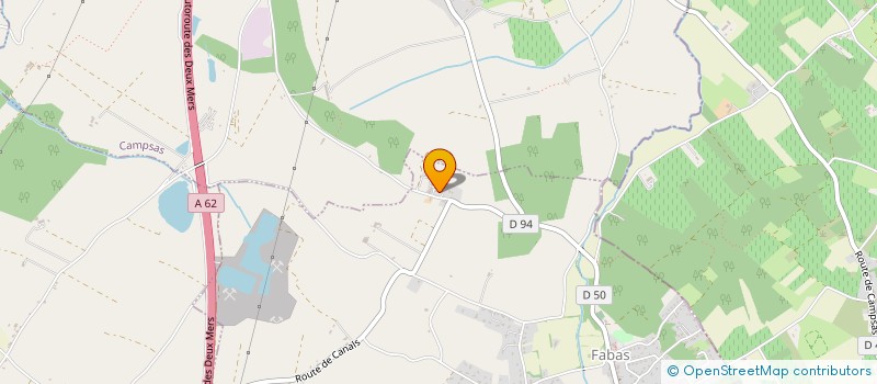 localisation de l'entreprise MADAME LILIANE CATHALA  FABAS