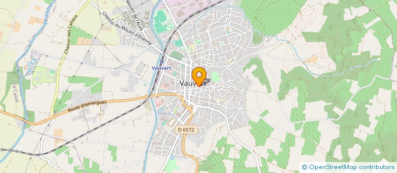 localisation de l'entreprise MADAME LILIANE CHOU à VAUVERT