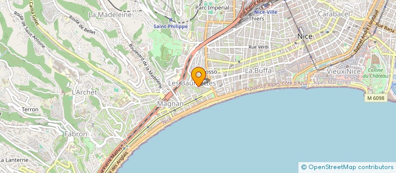 localisation de l'entreprise MADAME LILIANE COHEN à NICE