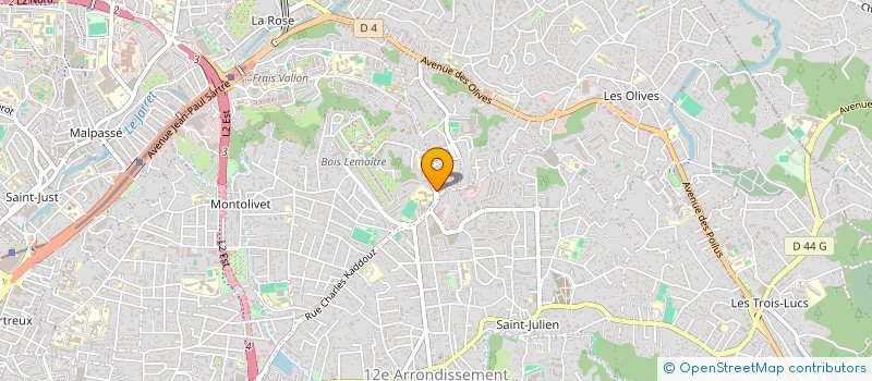localisation de l'entreprise MADAME LILIANE COLOMBANI à MARSEILLE