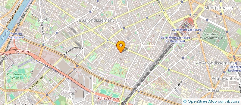 localisation de l'entreprise MADAME LILIANE CORNIOU  PARIS