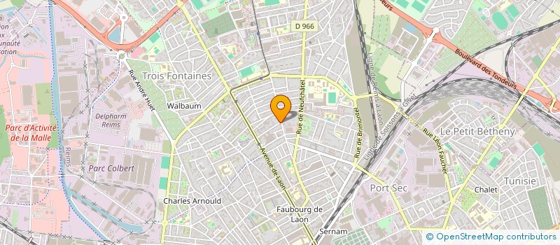 localisation de l'entreprise MADAME LILIANE COULON  REIMS