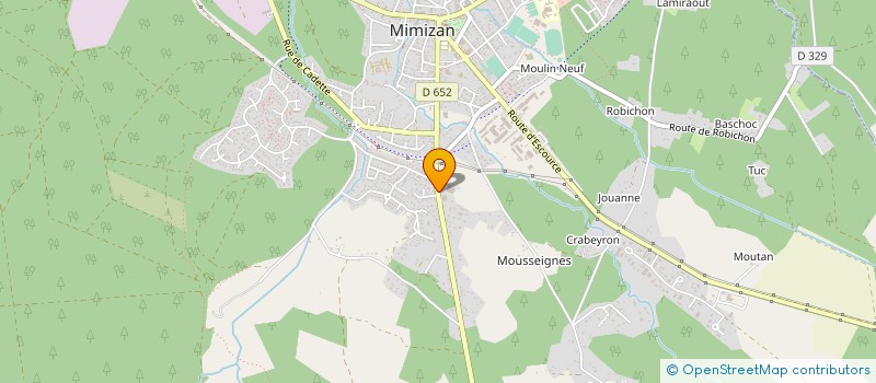 localisation de l'entreprise MADAME LILIANE DARMAILLACQ à MIMIZAN