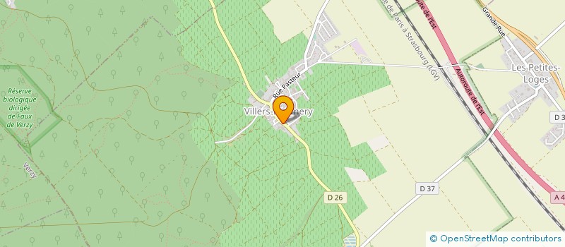 localisation de l'entreprise MADAME LILIANE DELABARRE  VILLERS-MARMERY