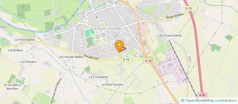 localisation de l'entreprise MADAME LILIANE DELAMARCHE à LONGUE-JUMELLES