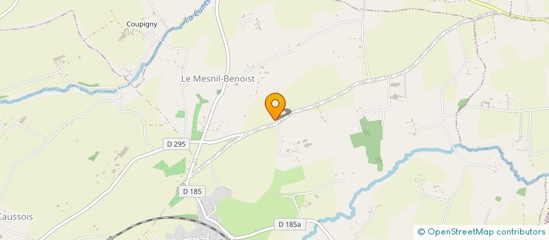 localisation de l'entreprise MADAME LILIANE DELARUE  TESSY-BOCAGE