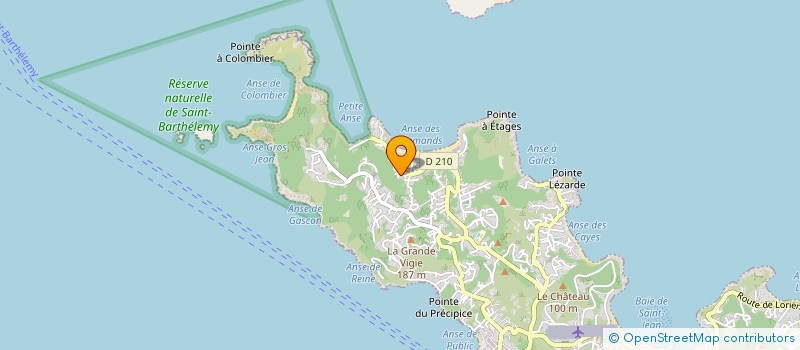 localisation de l'entreprise MADAME LILIANE DEPARDIEU à SAINT BARTHELEMY