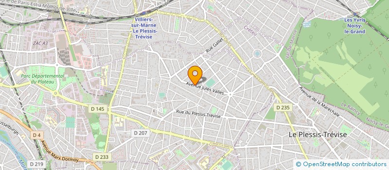 localisation de l'entreprise MADAME LILIANE DJERIBI  CHAMPIGNY-SUR-MARNE