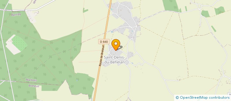 localisation de l'entreprise MADAME LILIANE DROUET  MARBOIS