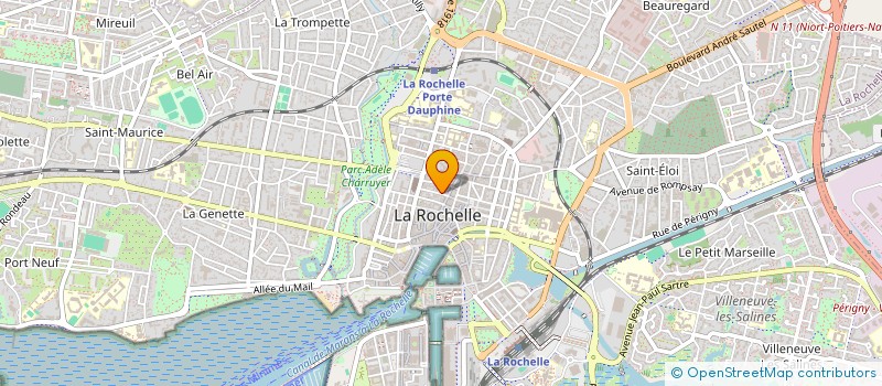 localisation de l'entreprise MADAME LILIANE DUBOIS à LA ROCHELLE