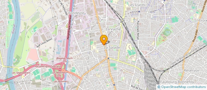 localisation de l'entreprise MADAME LILIANE EKOLY à TOULOUSE