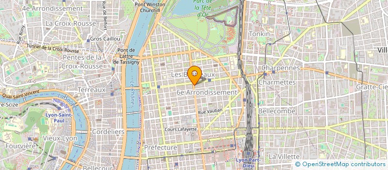 localisation de l'entreprise MADAME LILIANE ETEOCLE  LYON