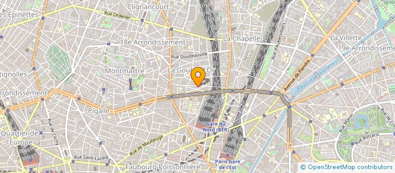 localisation de l'entreprise MADAME LILIANE ETESSE à PARIS