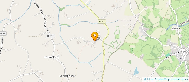 localisation de l'entreprise MADAME LILIANE-EVELINE MARY à TINCHEBRAY-BOCAGE